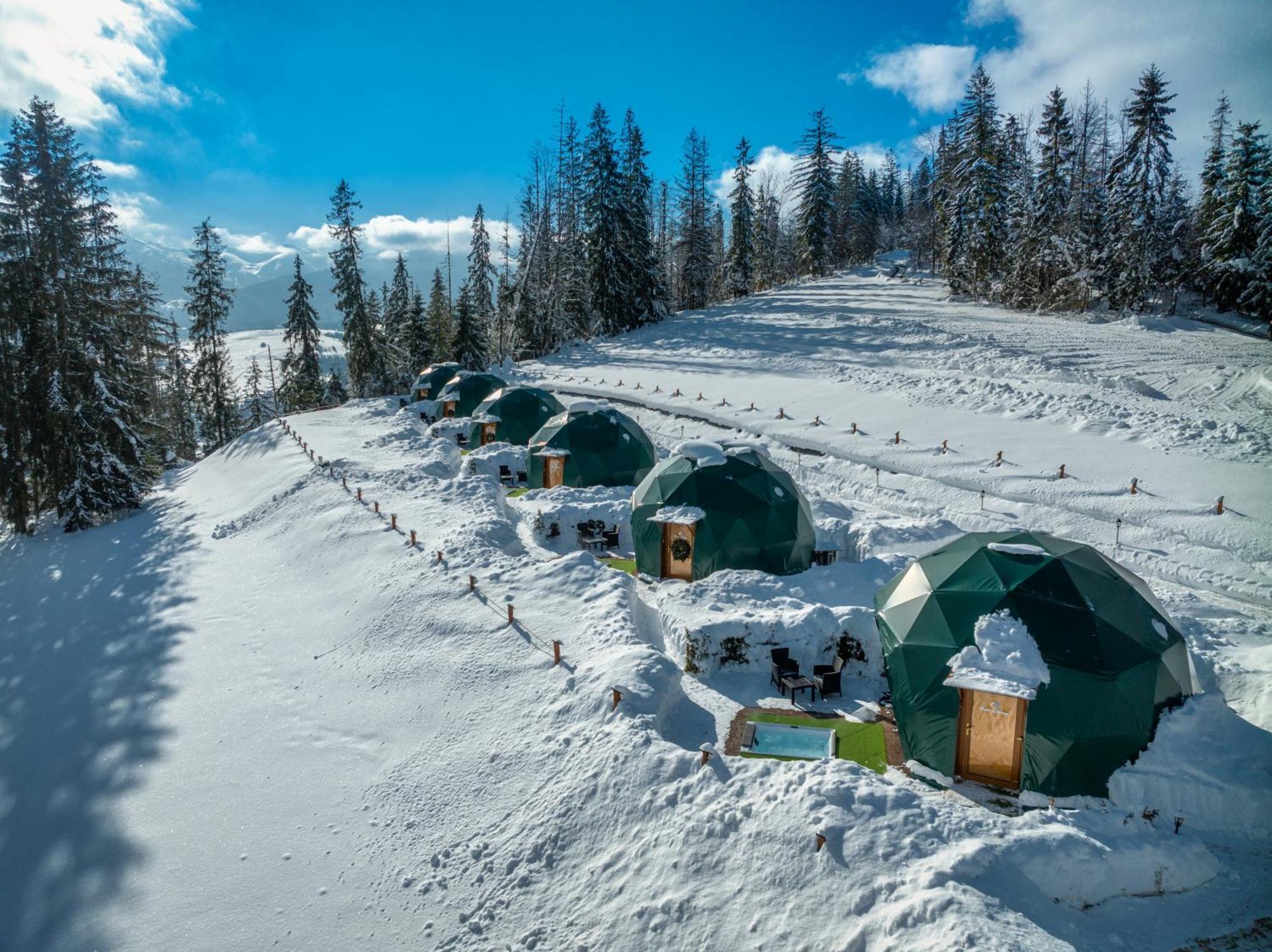 Peak Glamp & Jacuzzi Ξενοδοχείο Ζακοπάνε Εξωτερικό φωτογραφία